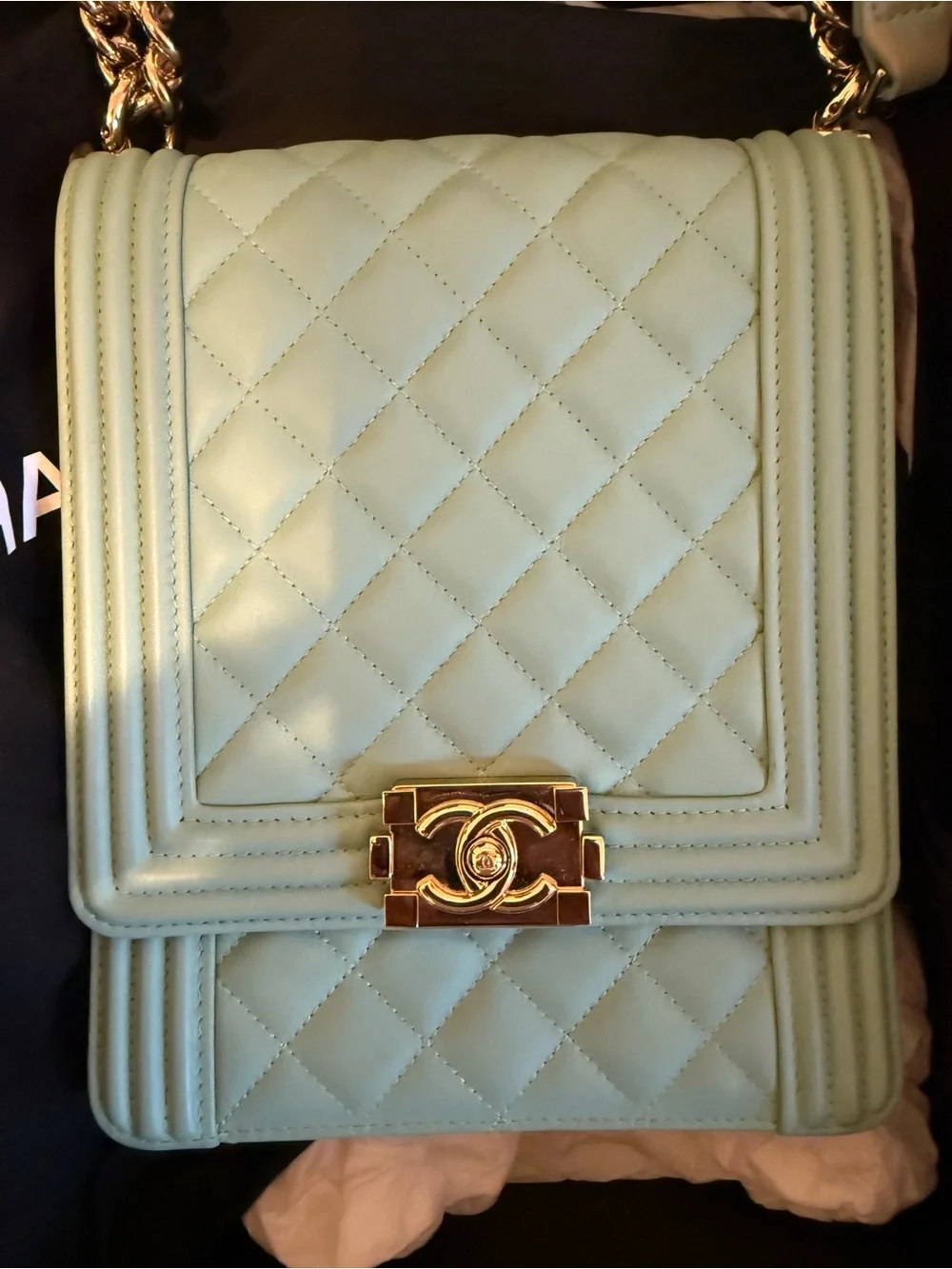 CHANEL classic boy